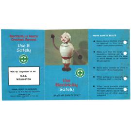 Use Electricity Safely, Says Mr Safety Watt, 1971