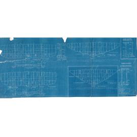 [Hikitea], Yard No 485-6, W T Bulkheads, Crane Steamer Barge Drg 4