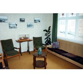 Sitting area on opening day of Brooklyn Resource Centre