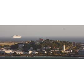 Cruise Ship heads out into Cook Strait