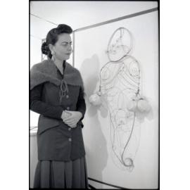 Artists, Jacquie Baxter (J C Sturm) and Jacqui Fraser, City Art Gallery