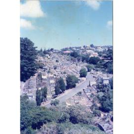 Karori Cemetery, Towards AEC2 and mess room, 17 January 1989