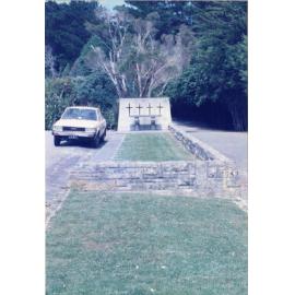 Karori Cemetery, Tangiwai Memorial, 14 December 1988
