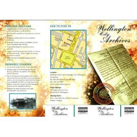 Wellington City Archive, brochure