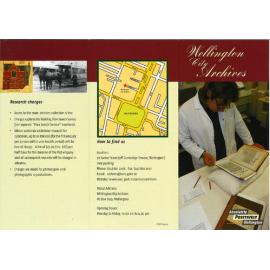 Wellington City Archive, brochure