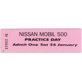 Mobil 500 Street Race ticket
