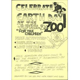 Celebrate Earth Day at the Zoo!