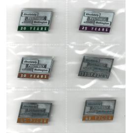 Wellington City Council long service badges
