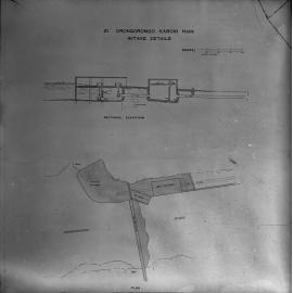 Diagram showing the 12' Orongorongo / Karori main intake details