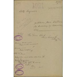 Petition from dustmen for holiday on Anniversary Day - City Engineer