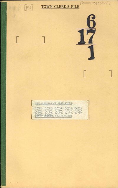 Amalgamated Building Files