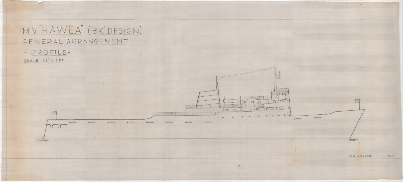 Hawea III MV, plans