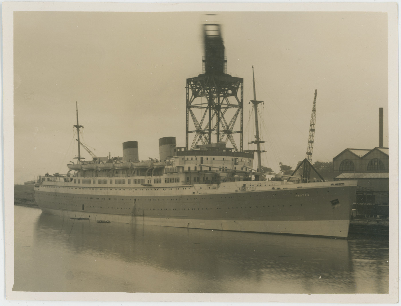 Awatea at Barrow-in Furness, Wellington City Council Archives, AF093-20A-1