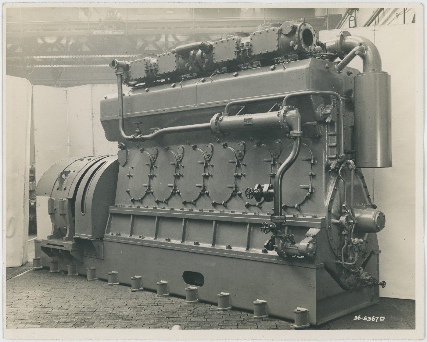 Matua auxiliary engine, Wellington City Council Archives, AF093-180-35