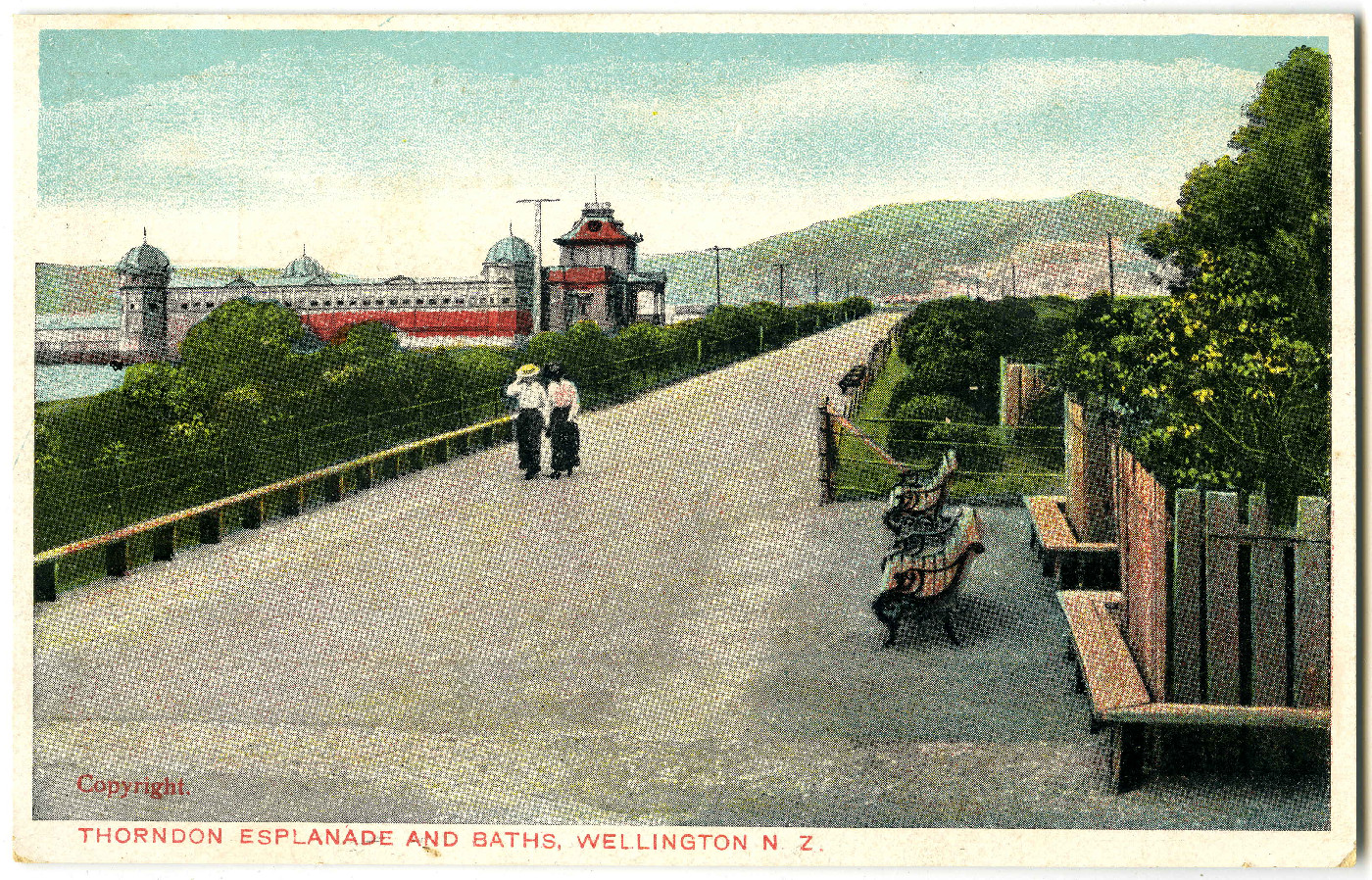 Thorndon Esplanade and Baths, Wellington, New Zealand. Wellington City Council Archives, BN001-385